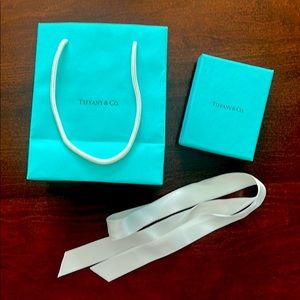 Tiffany & Co. bag, box and bow